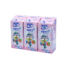 Laden Sie das Bild in den Galerie-Viewer, Drinkfit - Erdbeere 200ml 3er-Pack