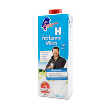 Laden Sie das Bild in den Galerie-Viewer, Die Hessische fettarme H-Milch (1,5%) 1 Liter
