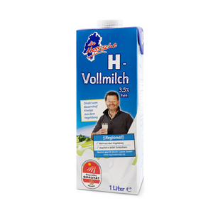 Die Hessische - H-Vollmilch (3,5%) 1 Liter